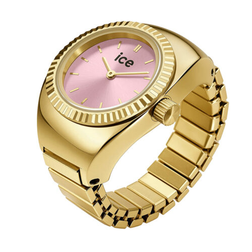 Ice-Watch- Bague  Chouchou Gold-Pink  025518-15MM-2H